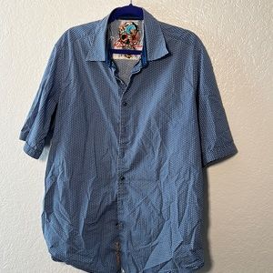Robert Graham short sleeve shirt size extra large